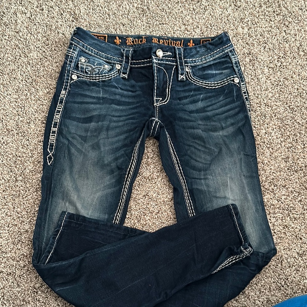 Rock Revival Women's ankle skinny jeans